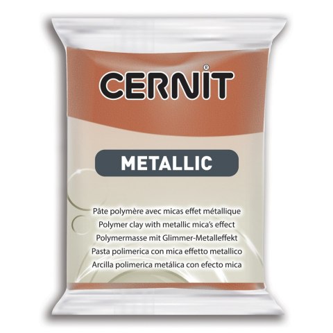 Modelina Cernit Metaliczna Brąz 56 g