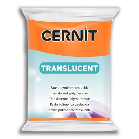 Modelina Cernit Transp. Pomarańczowa 56g