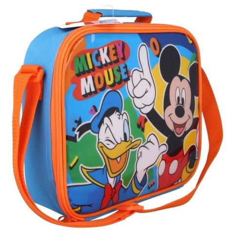 Mickey Mouse - Torba termiczna śniadaniowa z paskiem Mickey Mouse - Torba termiczna śniadaniowa z paskiem