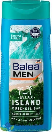 Balea Men Relax Island Żel pod Prysznic 300 ml