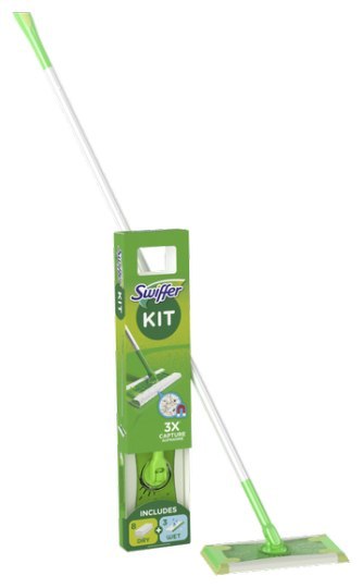 Swiffer Mop z łapaczem kurzu z wkładem 8 na sucho + 3 na mokro