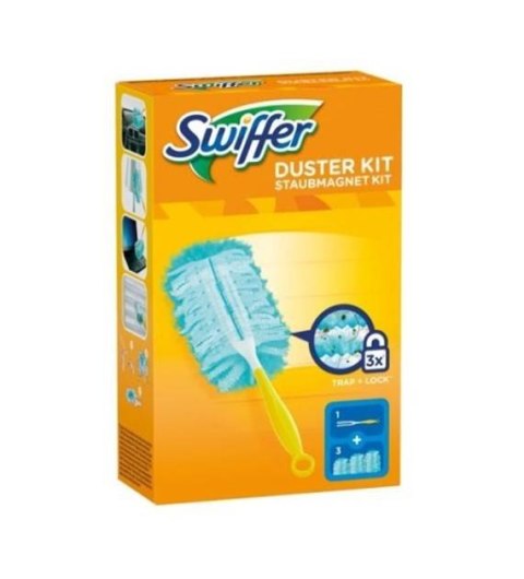 Swiffer Uchwyt magnesu na kurz + 3 ściereczki