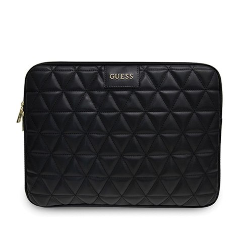Guess Quilted Computer Sleeve - Etui na notebooka 13" (czarny) Guess Quilted Computer Sleeve - Etui na notebooka 13" (czarny)