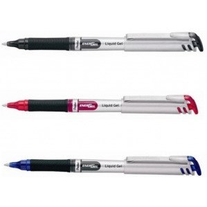 PIÓRO KULKOWE PENTEL ENERGEL BL17, CZERWONY