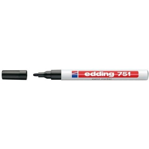 MARKER OLEJOWY EDDING 751 ALUMINIUM, CZARNY