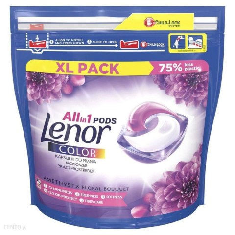 Lenor Amethyst Blutentraum Color All in 1 Kapsułki do Prania 44 szt.