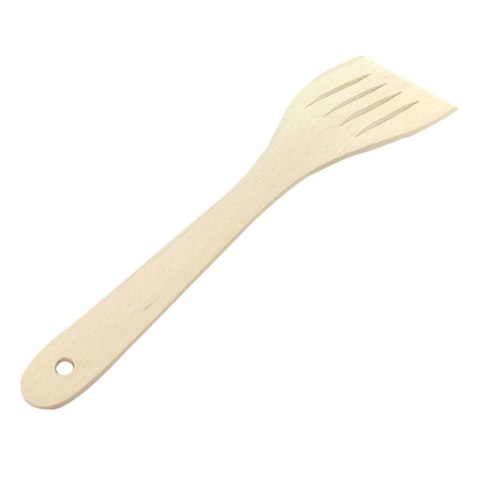 Drewniana Łopatka ażurowa gięta 31cm Drewniana Łopatka ażurowa gięta 31cm