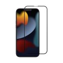 Crong 7D Nano Flexible Glass - Niepękające szkło hybrydowe 9H na cały ekran iPhone 13 Pro Max