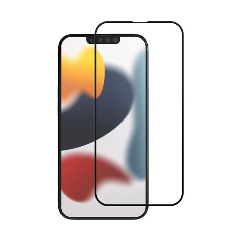 Crong 7D Nano Flexible Glass - Niepękające szkło hybrydowe 9H na cały ekran iPhone 13 / iPhone 13 Pro Crong 7D Nano Flexible Glass - Niepękające szkło hybrydowe 9H na cały ekran iPhone 13 / iPhone 13 Pro