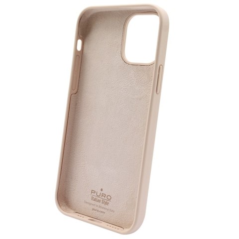 PURO ICON Anti-Microbial Cover - Etui iPhone 13 Pro Max z ochroną antybakteryjną (Piaskowy róż) PURO ICON Anti-Microbial Cover - Etui iPhone 13 Pro Max z ochroną antybakteryjną (Piaskowy róż)