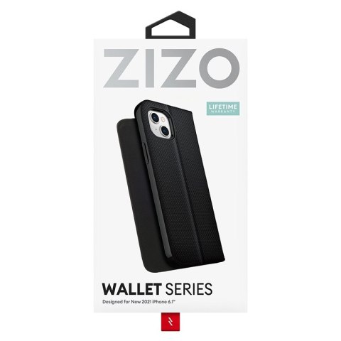 ZIZO WALLET Series - Etui z klapką iPhone 13 (czarny) ZIZO WALLET Series - Etui z klapką iPhone 13 (czarny)