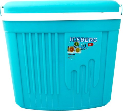 Lodówka turystyczna pasywna ICEBERG 32L na wkłady TURKUSOWA Lodówka turystyczna pasywna ICEBERG 32L na wkłady TURKUSOWA