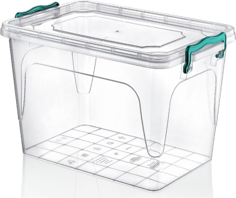 Pojemnik plastikowy 7,8L PROSTOKĄT MULTI BOX z pokrywką Pojemnik plastikowy 7,8L PROSTOKĄT MULTI BOX z pokrywką