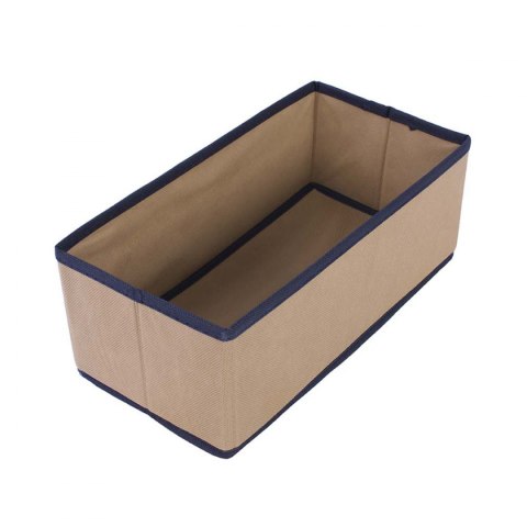 Organizer do szafy i szuflady 28x14x11cm BEŻOWY Organizer do szafy i szuflady 28x14x11cm BEŻOWY