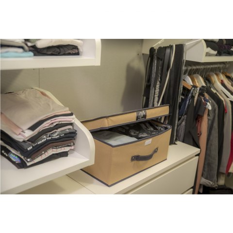 Organizer klasyczny 45x30x20cm do szafy BEŻOWY Organizer klasyczny 45x30x20cm do szafy BEŻOWY