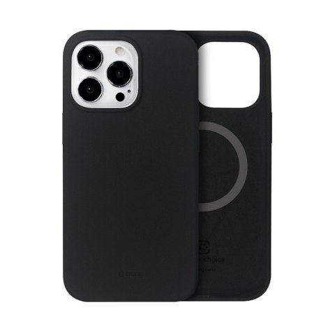 Crong Color Cover Magnetic - Etui iPhone 13 Pro Max MagSafe (czarny) Crong Color Cover Magnetic - Etui iPhone 13 Pro Max MagSafe (czarny)