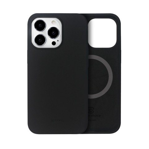 Crong Color Cover Magnetic - Etui iPhone 13 Pro MagSafe (czarny) Crong Color Cover Magnetic - Etui iPhone 13 Pro MagSafe (czarny)