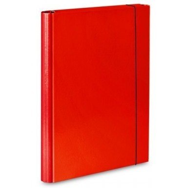 TECZKA SKRZYDŁOWA Z GUMKĄ A4 40 MM VAUPE, CZERWONY TECZKA SKRZYDŁOWA Z GUMKĄ A4 40 MM VAUPE, CZERWONY