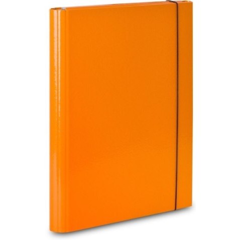 TECZKA SKRZYDŁOWA Z GUMKĄ A4 40 MM VAUPE, POMARAŃCZOWY TECZKA SKRZYDŁOWA Z GUMKĄ A4 40 MM VAUPE, POMARAŃCZOWY