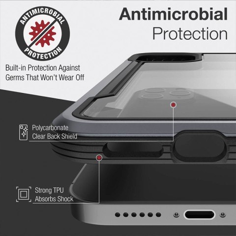 X-Doria Raptic Shield Pro - Etui iPhone 13 Pro Max (Anti-bacterial) (Black) X-Doria Raptic Shield Pro - Etui iPhone 13 Pro Max (Anti-bacterial) (Black)