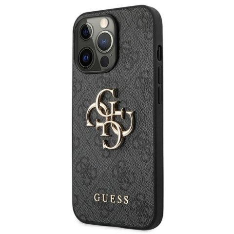 Guess 4G Big Metal Logo - Etui iPhone 13 Pro Max (szary) Guess 4G Big Metal Logo - Etui iPhone 13 Pro Max (szary)