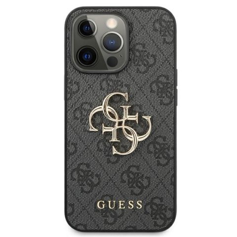 Guess 4G Big Metal Logo - Etui iPhone 13 Pro Max (szary) Guess 4G Big Metal Logo - Etui iPhone 13 Pro Max (szary)