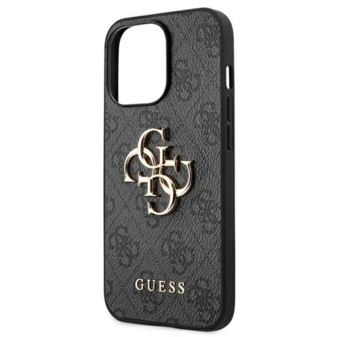 Guess 4G Big Metal Logo - Etui iPhone 13 Pro Max (szary) Guess 4G Big Metal Logo - Etui iPhone 13 Pro Max (szary)