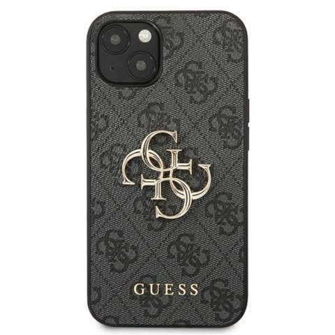 Guess 4G Big Metal Logo - Etui iPhone 13 (szary) Guess 4G Big Metal Logo - Etui iPhone 13 (szary)