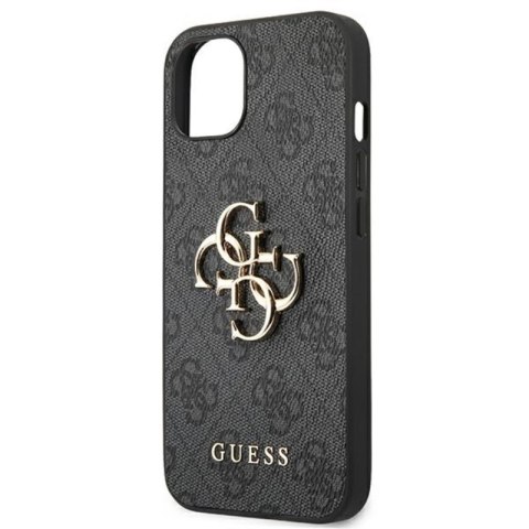 Guess 4G Big Metal Logo - Etui iPhone 13 (szary) Guess 4G Big Metal Logo - Etui iPhone 13 (szary)