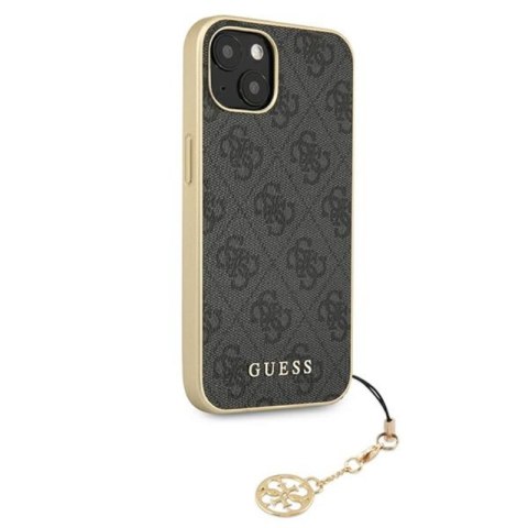 Guess 4G Charms Collection - Etui iPhone 13 (szary) Guess 4G Charms Collection - Etui iPhone 13 (szary)