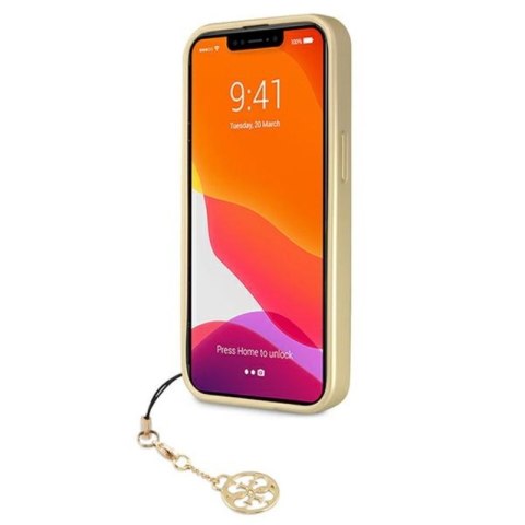 Guess 4G Charms Collection - Etui iPhone 13 (szary) Guess 4G Charms Collection - Etui iPhone 13 (szary)