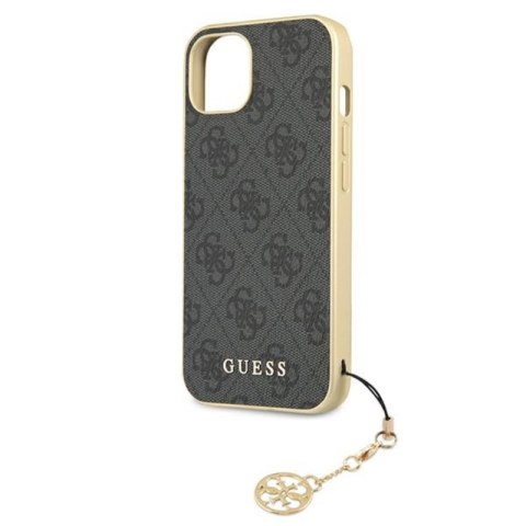 Guess 4G Charms Collection - Etui iPhone 13 (szary) Guess 4G Charms Collection - Etui iPhone 13 (szary)