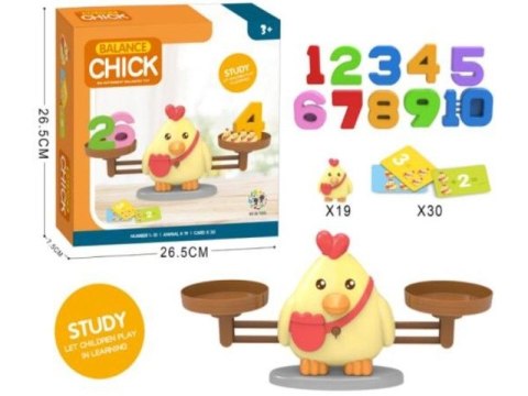Gra Nauka Liczenia - Równoważnia Waga Szalkowa Kurczak - Chick Balance Gra Nauka Liczenia - Równoważnia Waga Szalkowa Kurczak - Chick Balance