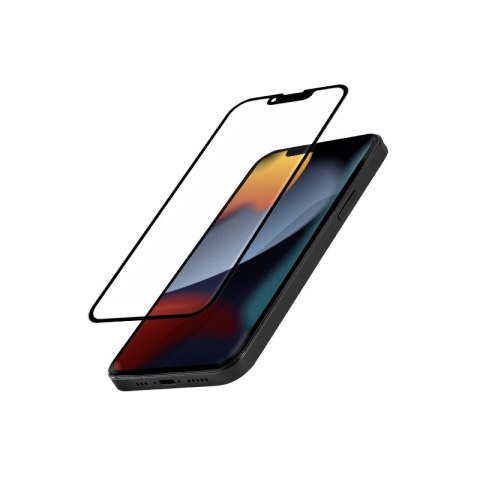 Crong Anti-Bacterial 3D Armour Glass - Szkło hartowane 9H na cały ekran iPhone 13 / iPhone 13 Pro + ramka instalacyjna Crong Anti-Bacterial 3D Armour Glass - Szkło hartowane 9H na cały ekran iPhone 13 / iPhone 13 Pro + ramka instalacyjna