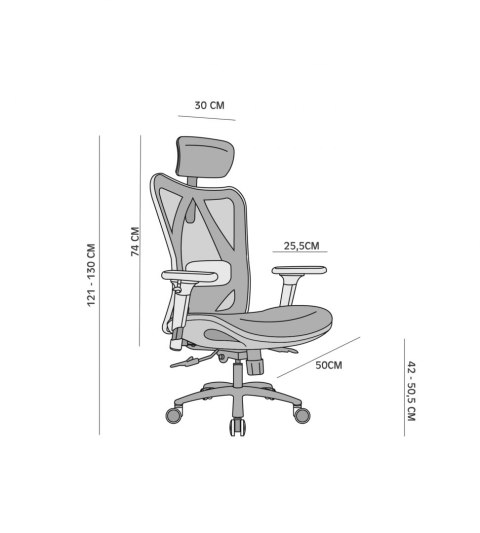 Fotel ergonomiczny ANGEL biurowy obrotowy kalistO Fotel ergonomiczny ANGEL biurowy obrotowy kalistO