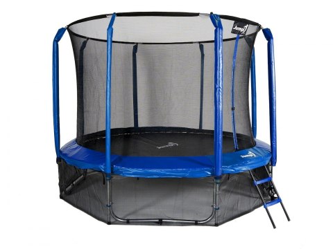 Trampolina Ogrodowa 312cm/10FT Niebieska Maxy Comfort Z Wewnętrzną Siatką Trampolina Ogrodowa 312cm/10FT Niebieska Maxy Comfort Z Wewnętrzną Siatką