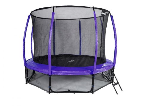 Trampolina Ogrodowa 312cm/10ft fioletowa Maxy Comfort PLUS z Wewnętrzną siatką Trampolina Ogrodowa 312cm/10ft fioletowa Maxy Comfort PLUS z Wewnętrzną siatką