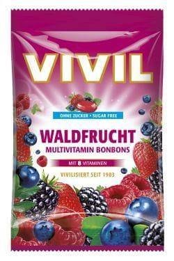 Vivil Waldfrucht Cukierki bez Cukru 110 g