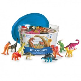 Learning resources, dinozaury, zestaw figurek 60 szt.