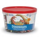 Learning resources, dinozaury, zestaw figurek 60 szt.