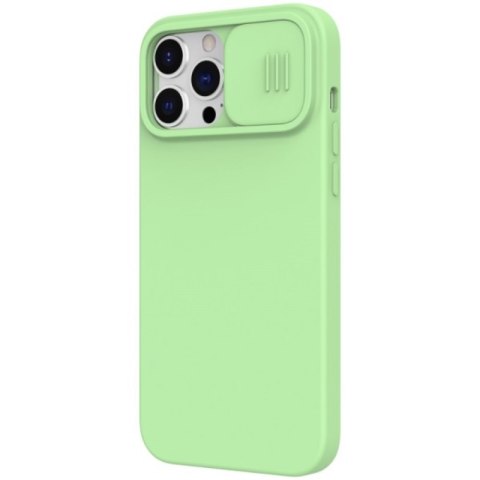 Nillkin CamShield Silky Magnetic - Etui Apple iPhone 13 Pro Max (Mint Green) Nillkin CamShield Silky Magnetic - Etui Apple iPhone 13 Pro Max (Mint Green)