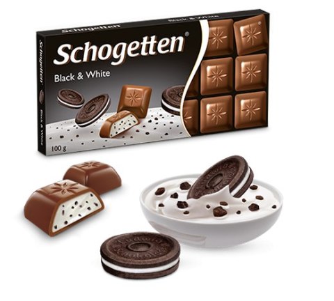 Schogetten Black & White 100g