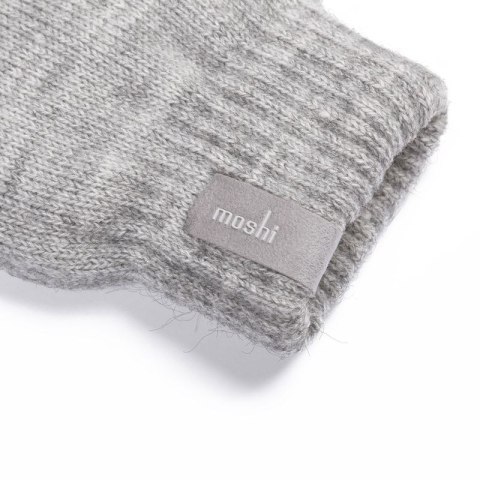 Moshi Digits Touchscreen Gloves - Rękawiczki dotykowe do smartfona (S) (Light Gray) Moshi Digits Touchscreen Gloves - Rękawiczki dotykowe do smartfona (S) (Light Gray)