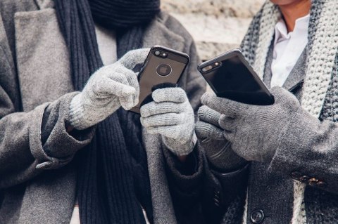 Moshi Digits Touchscreen Gloves - Rękawiczki dotykowe do smartfona (S) (Light Gray) Moshi Digits Touchscreen Gloves - Rękawiczki dotykowe do smartfona (S) (Light Gray)