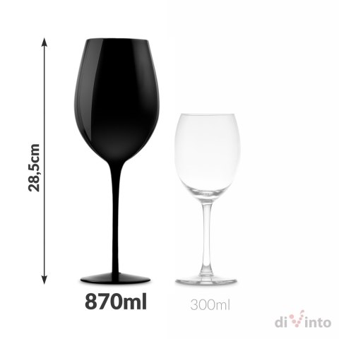 Etui z kieliszkami do wina diVinto 870ml prezent Etui z kieliszkami do wina diVinto 870ml prezent