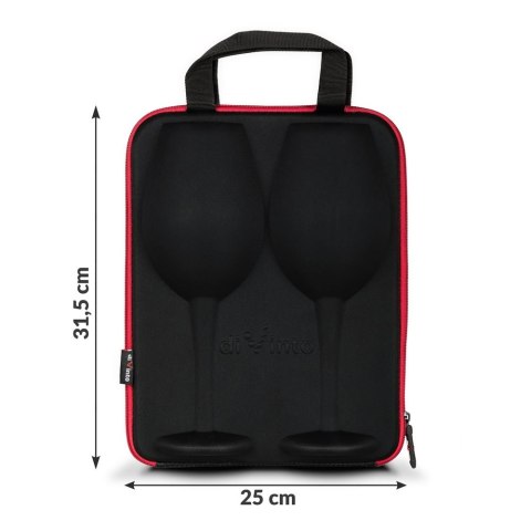 Etui z kieliszkami do wina diVinto 870ml prezent Etui z kieliszkami do wina diVinto 870ml prezent