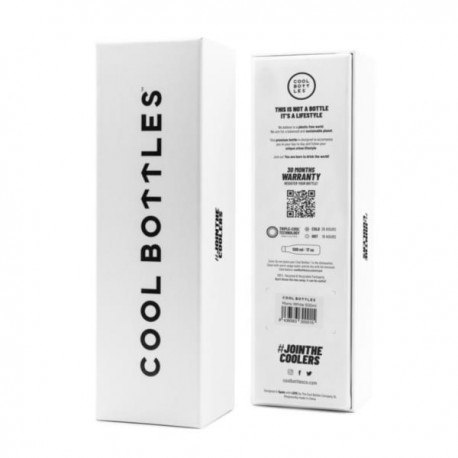 Cool bottles butelka termiczna 500 ml triple cool żółta Cool bottles butelka termiczna 500 ml triple cool żółta
