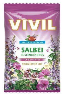 Vivil Salbei Cukierki bez Cukru 110 g