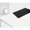 PURO Mini Fast Travel Charger - Ładowarka sieciowa USB-A + USB-C Power Delivery 30W (biały)