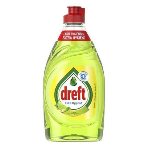 Dreft Lime& Lemongrass Extra Hygiene Płyn do Naczyń 450 ml